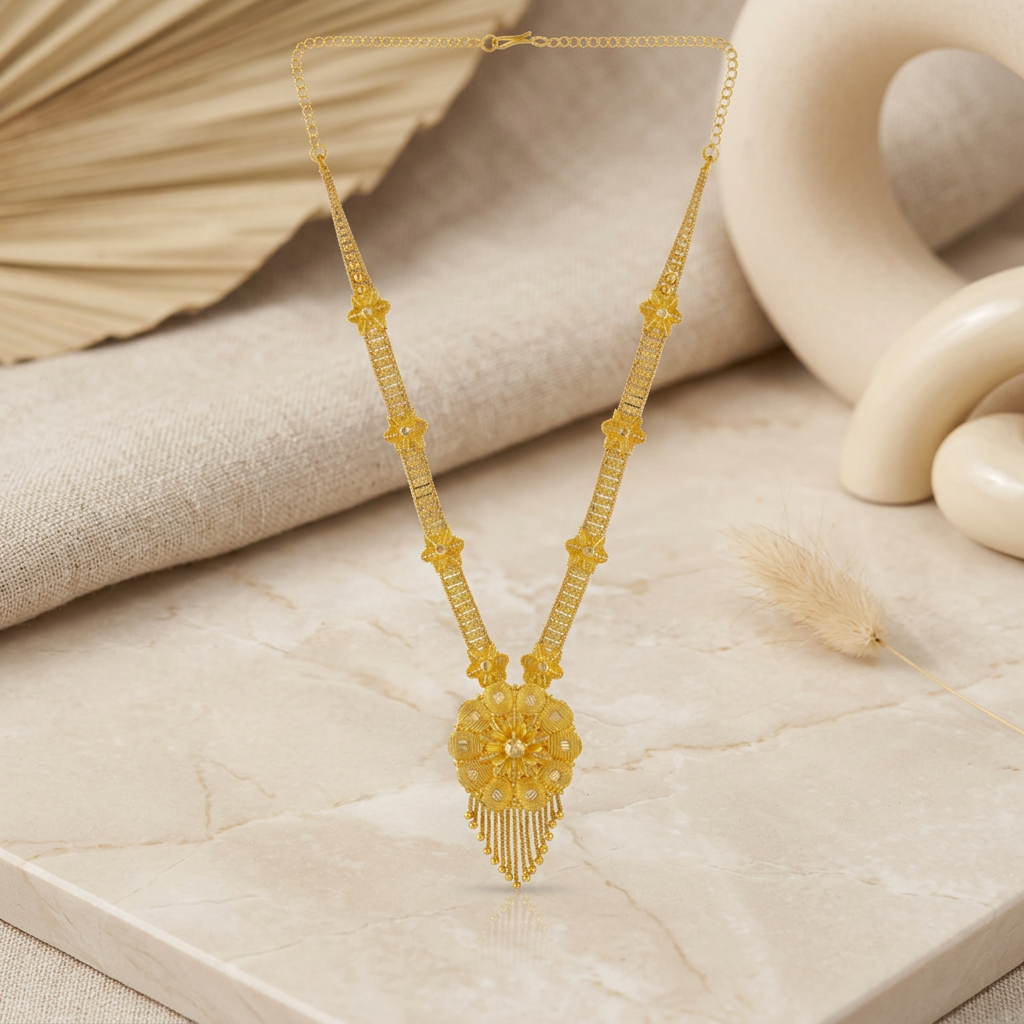 Heritage Bloom 22K Gold Set